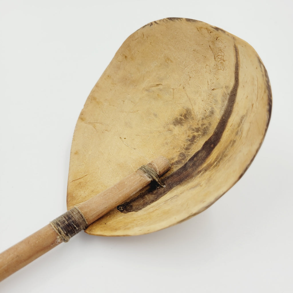 Colher Tradicional de Madeira e Coco Povo Zo’é