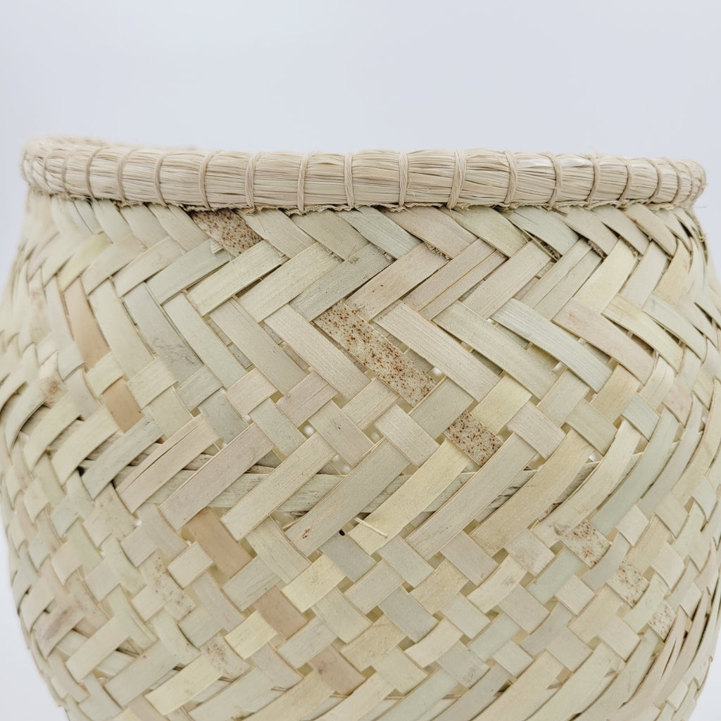 Cesto de Fibra Natural de Buriti Kanela