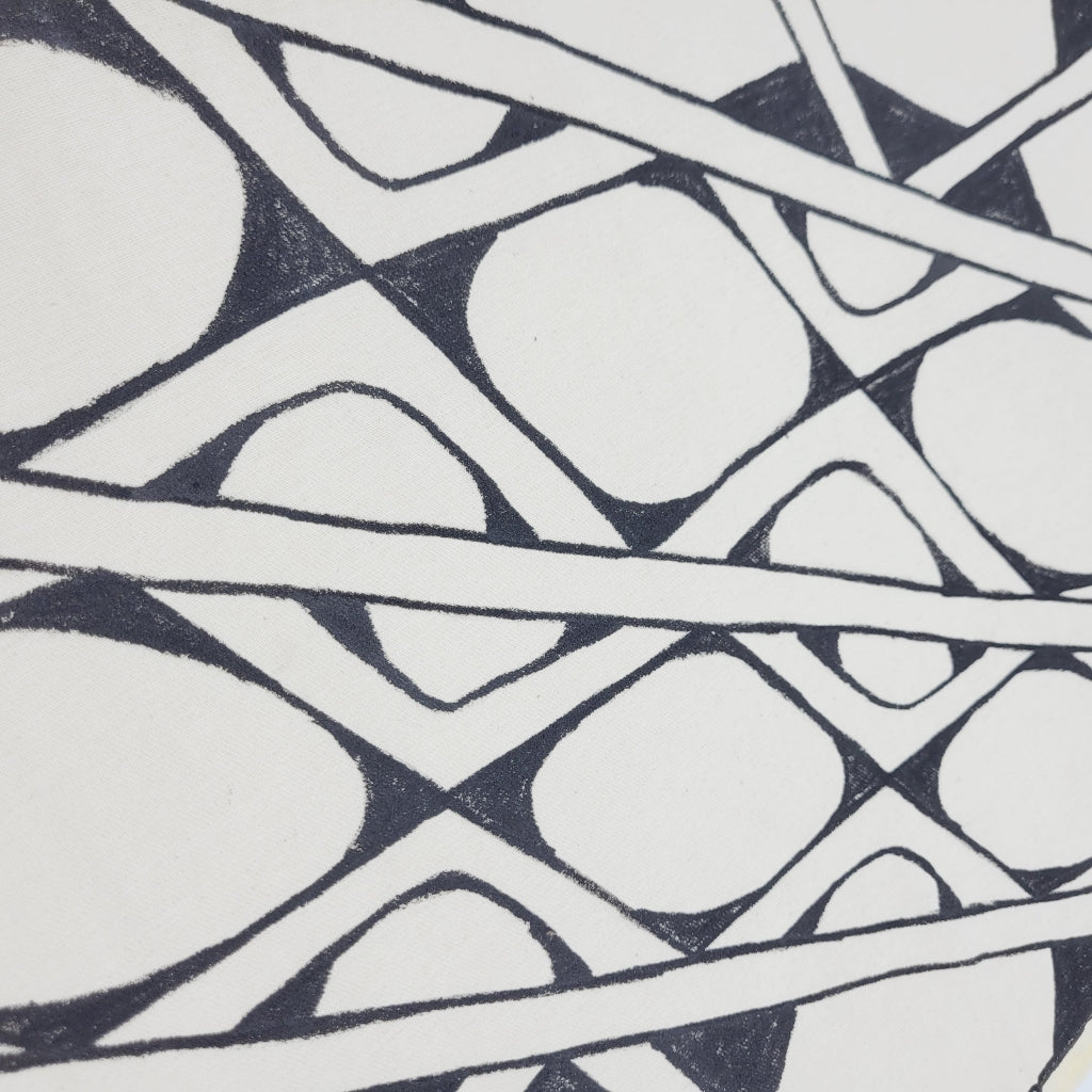 Tela Pintada para Decoração Kamayurá