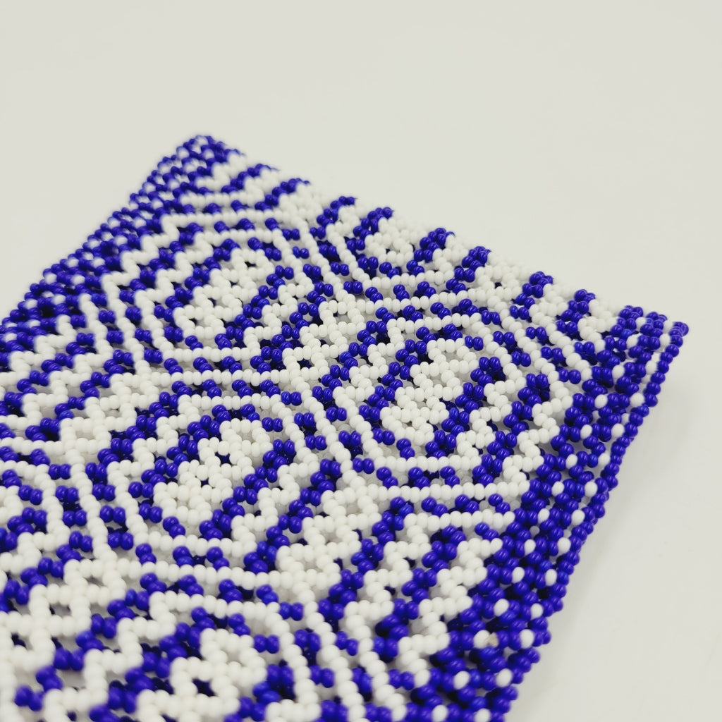 Pulseira Azul de Miçanga Kayapó