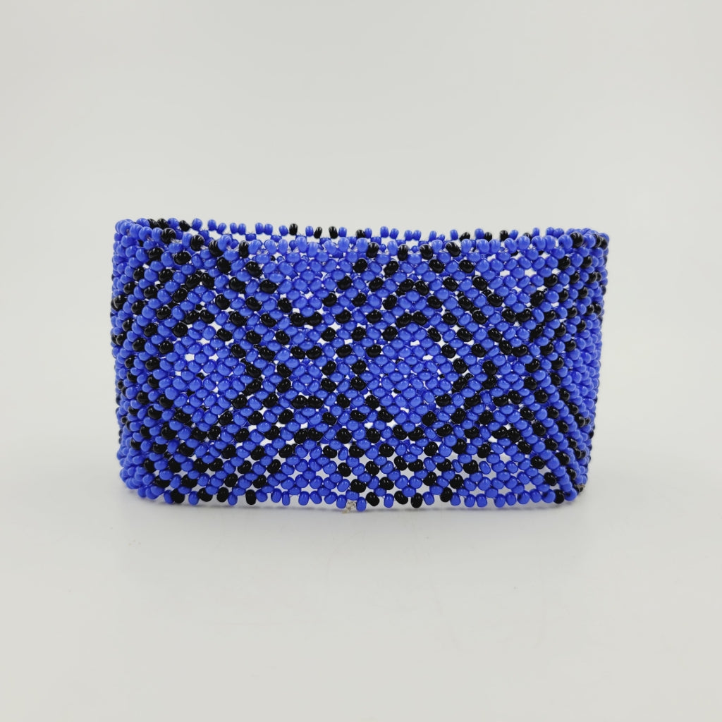 Pulseira Artesanal Waura Miçanga Azul