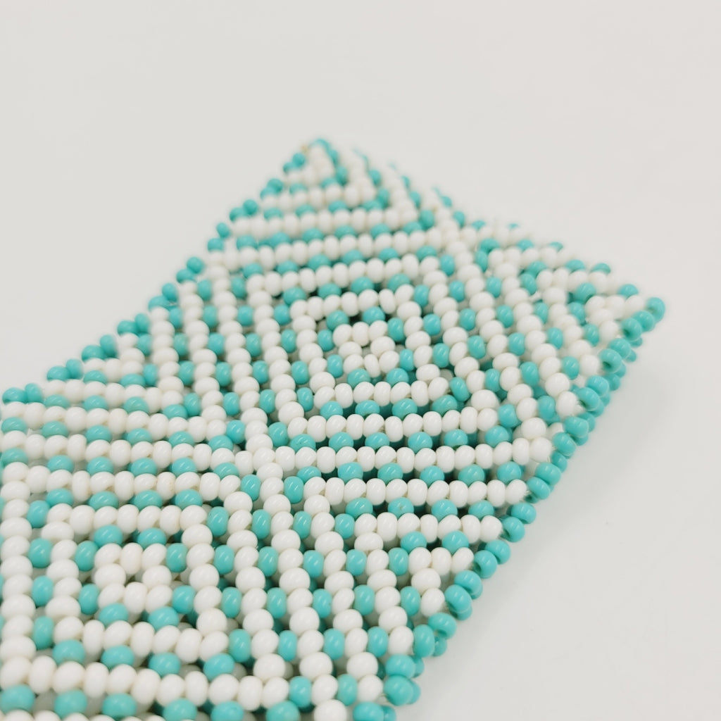 Pulseira Azul Claro Artesanal Indígena Waura