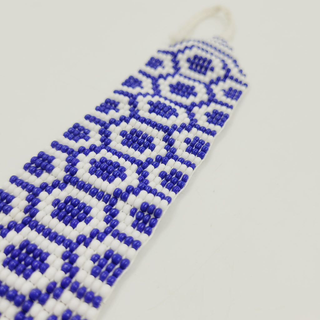 Pulseira de Miçanga Artesanal ajustável Indígena Povo Kayapó