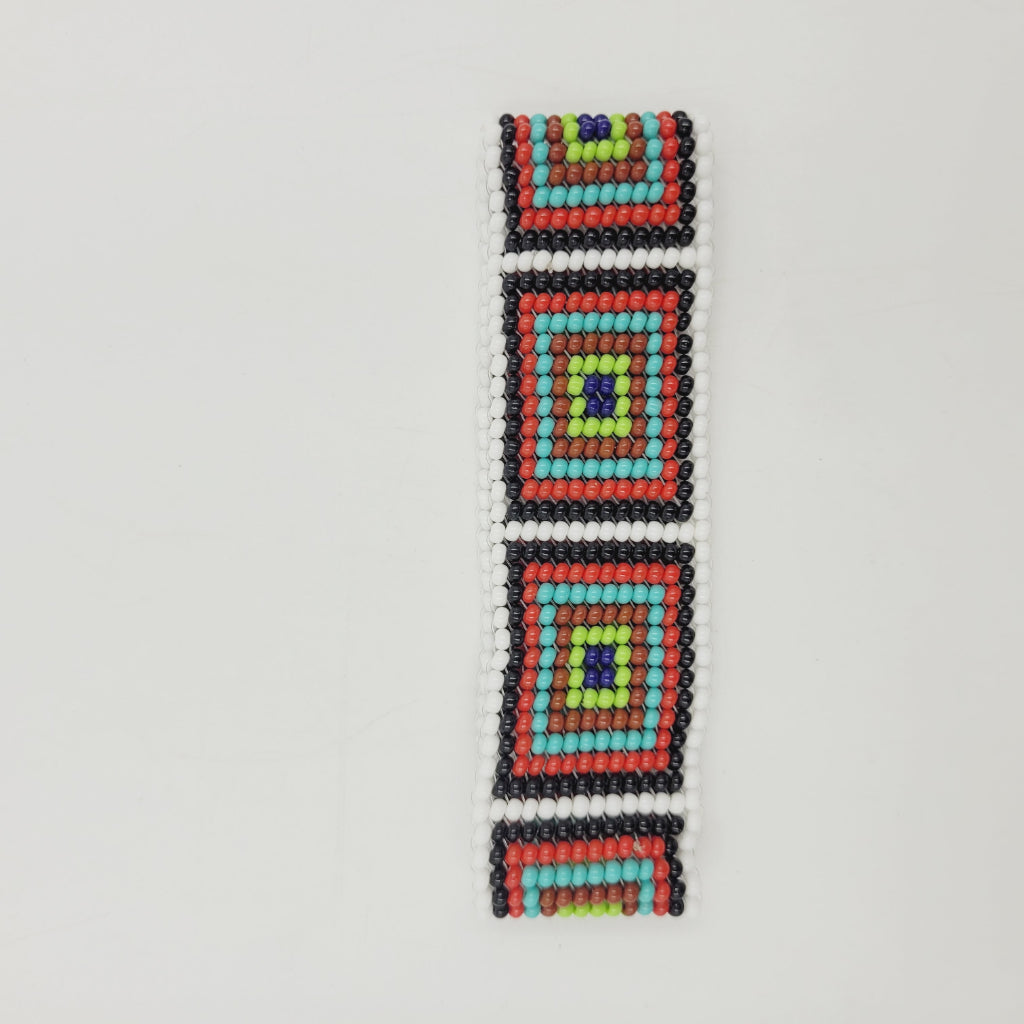 Pulseira de Miçanga Colorida Indígena Povo Kayapó