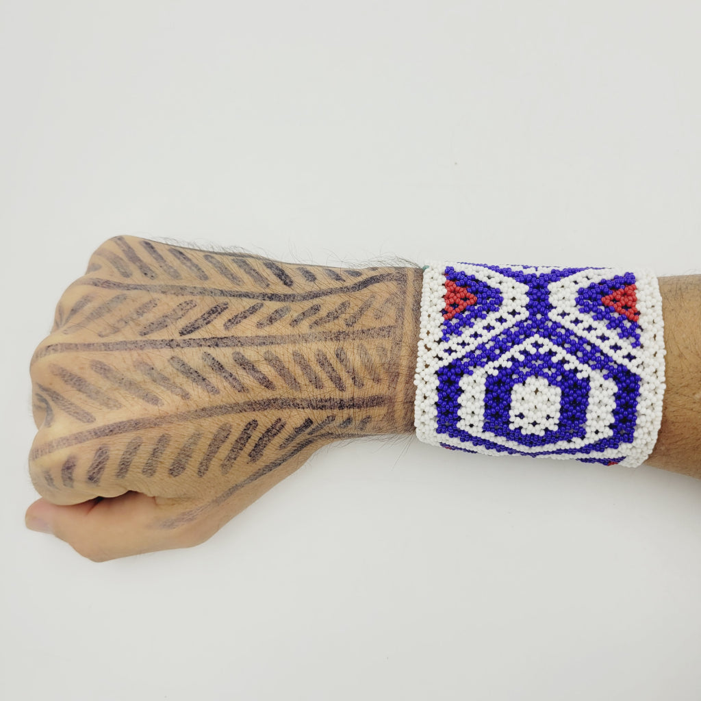 Pulseira Artesanal Indígena Povo Kayapó