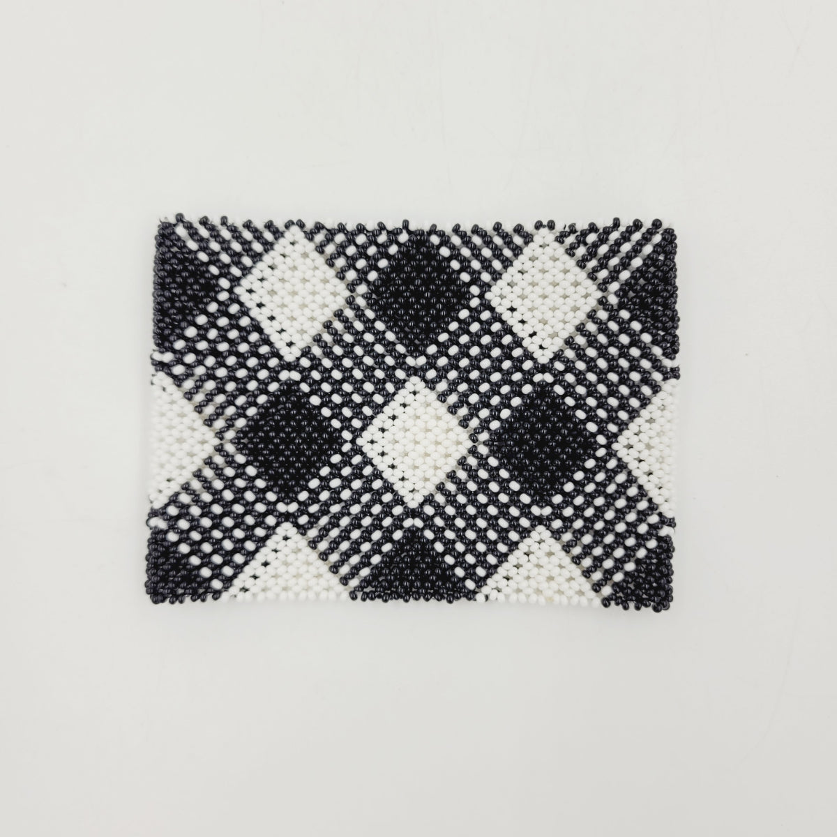 Pulseira Xadrez Preto e Branco Waura