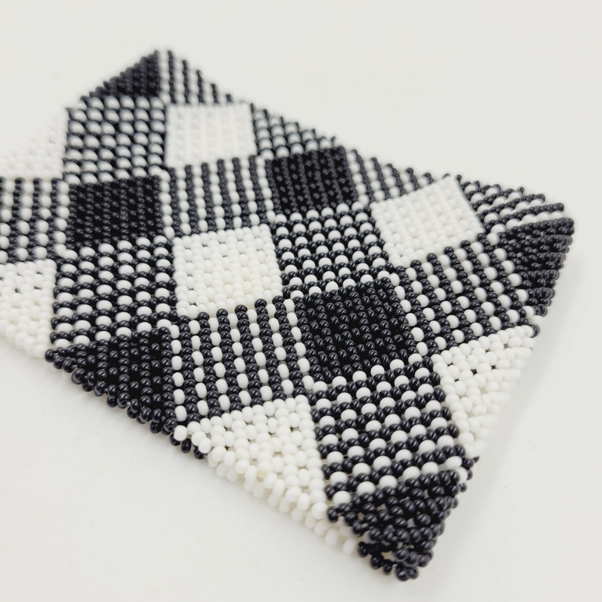 Pulseira Xadrez Preto e Branco Waura