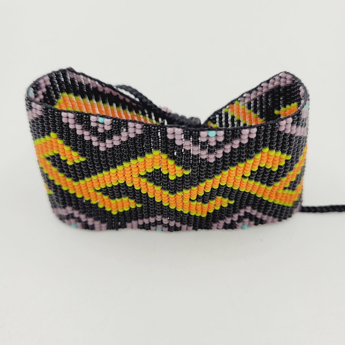 Pulseira de Miçanga de Vidro ajustável Povo Wayana