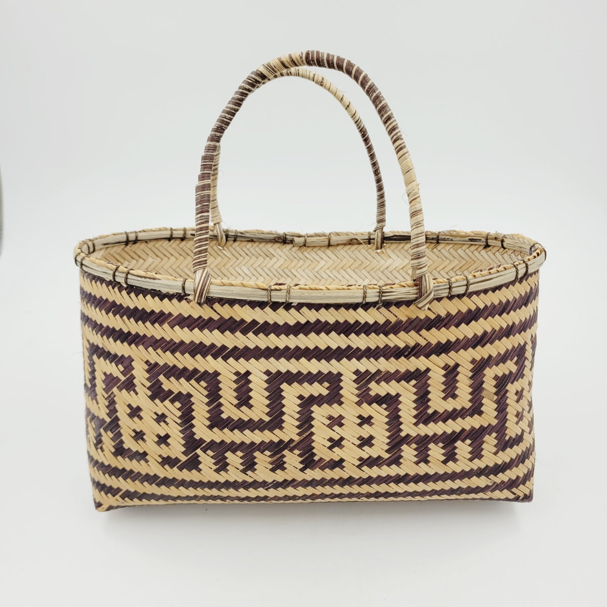 Bolsa de Fibra de Arumâ Artesanal Wayana