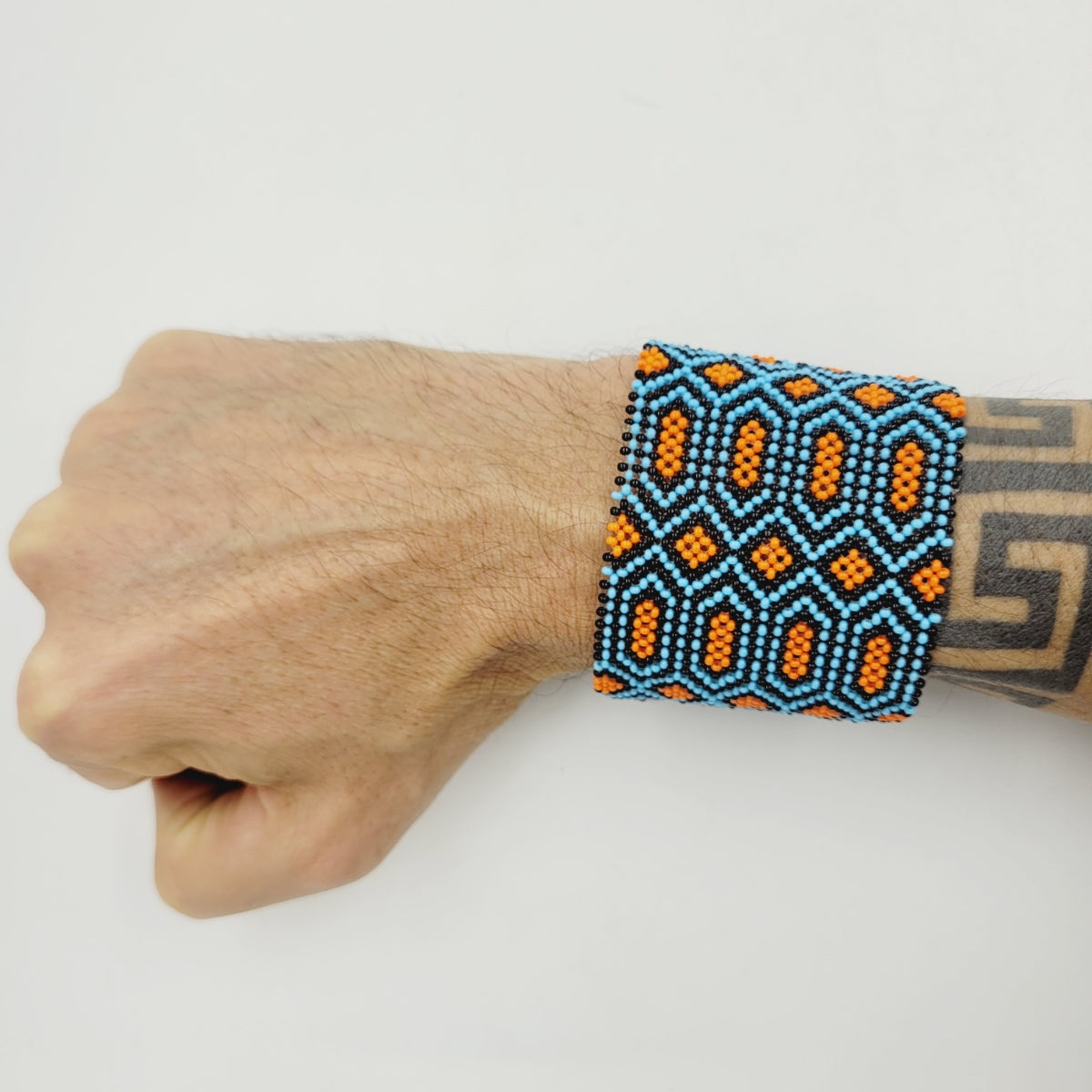 Pulseira Indígena de Miçanga Kayapó