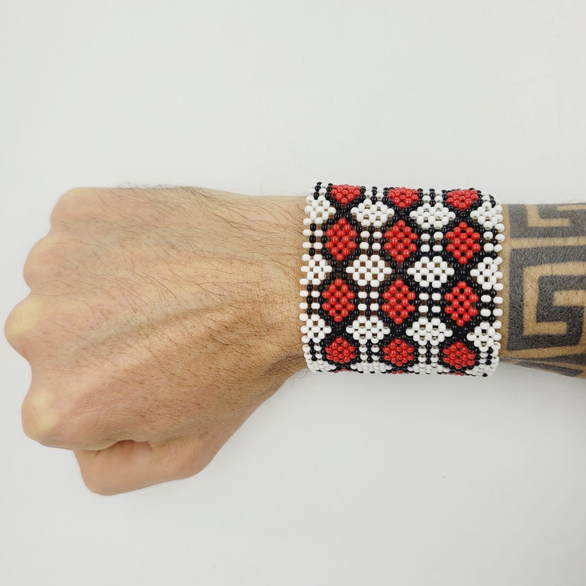 Pulseira Indígena de Miçanga Kayapó