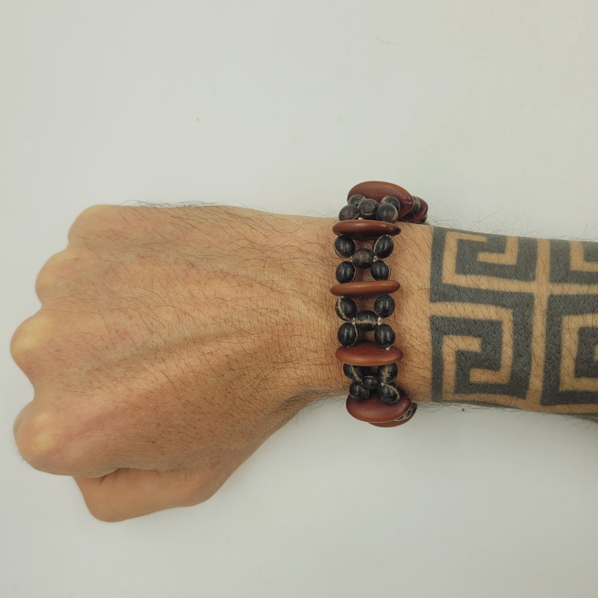 Pulseira Indígena de Sementes Tiriyó