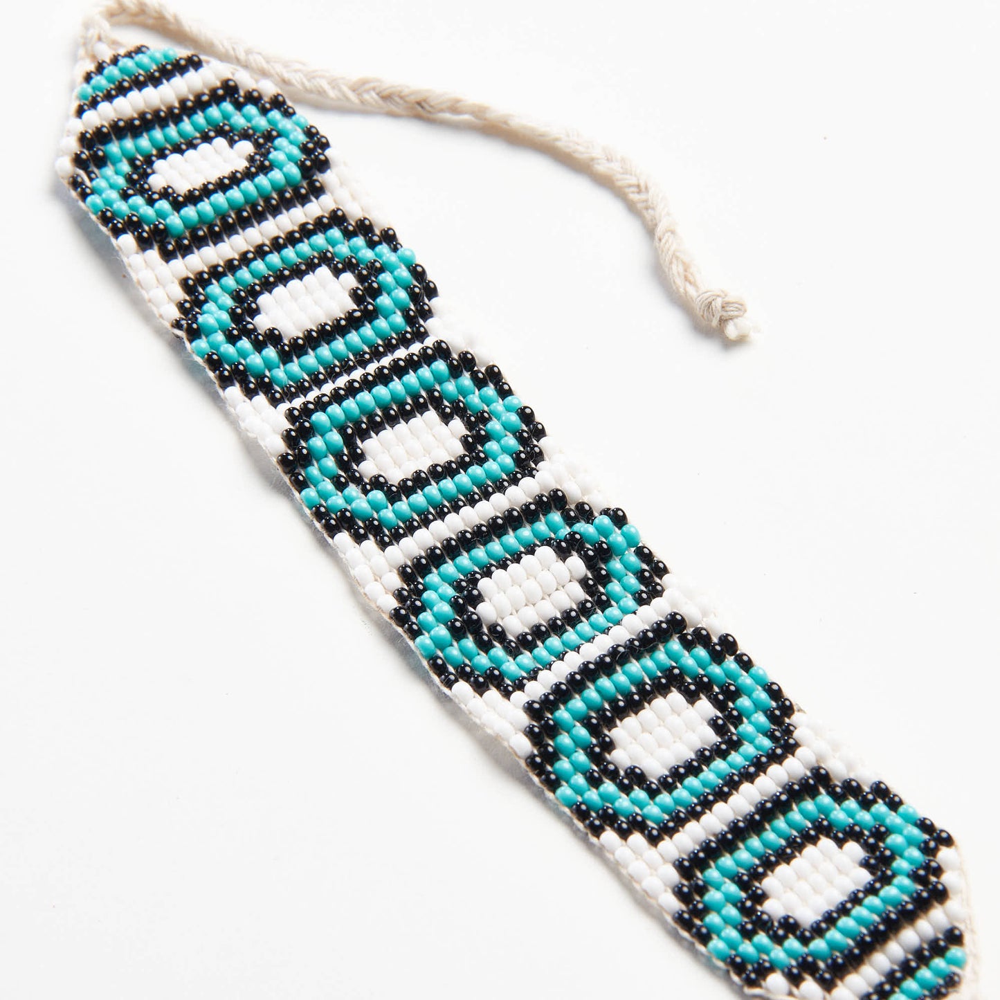 Pulseira Indígena de Miçanga ajustável Kayapó