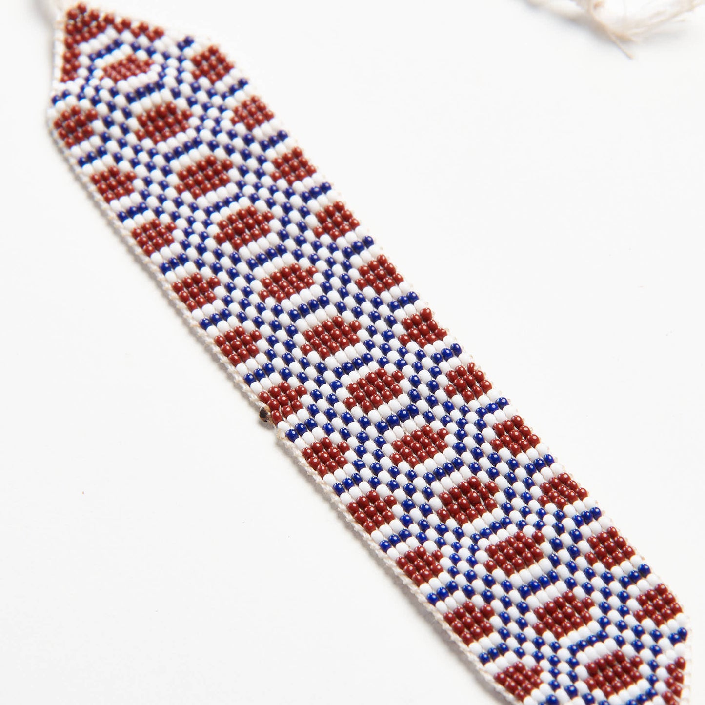 Pulseira Indígena de Miçanga ajustável Kayapó