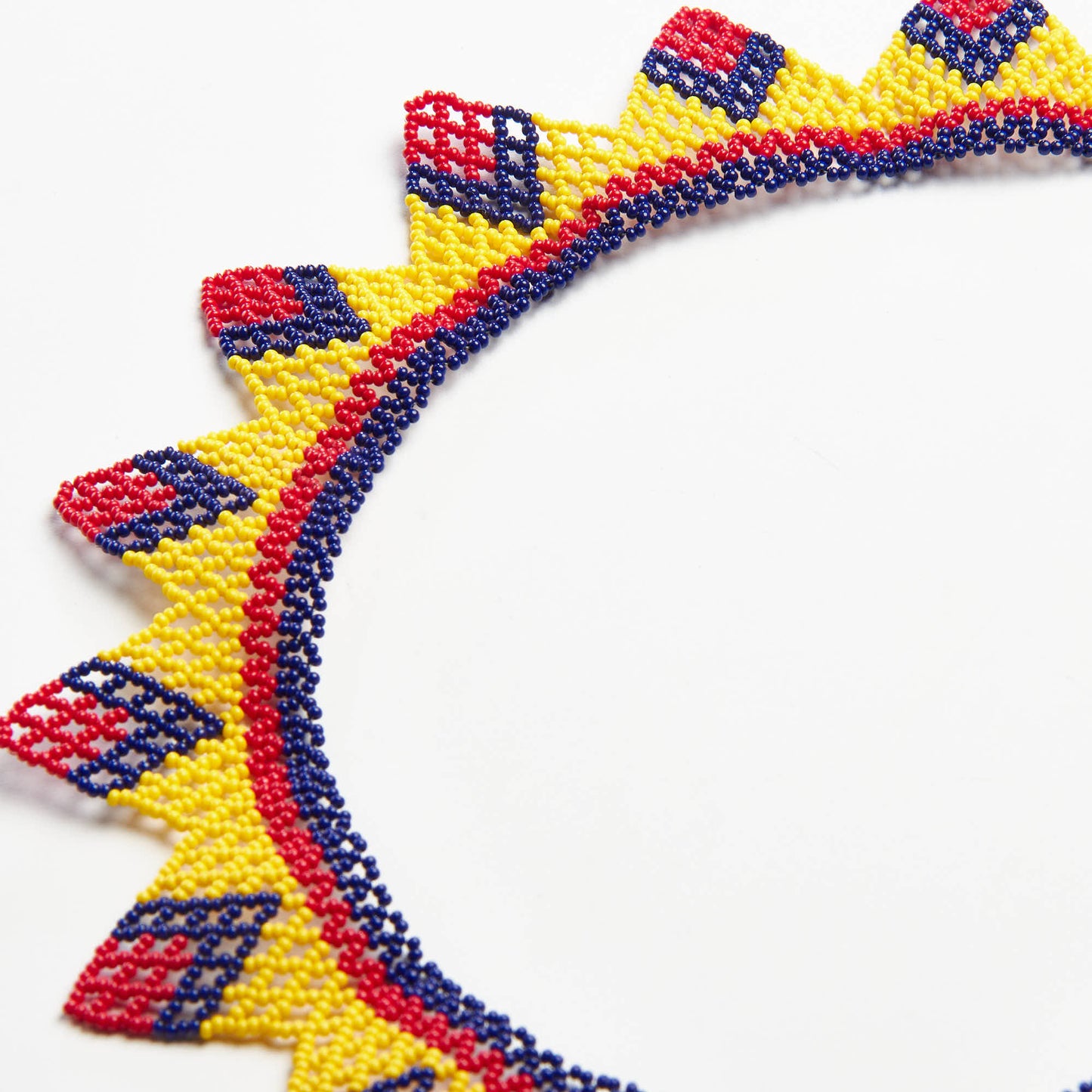 Colar Indígena de Miçanga Kayapó