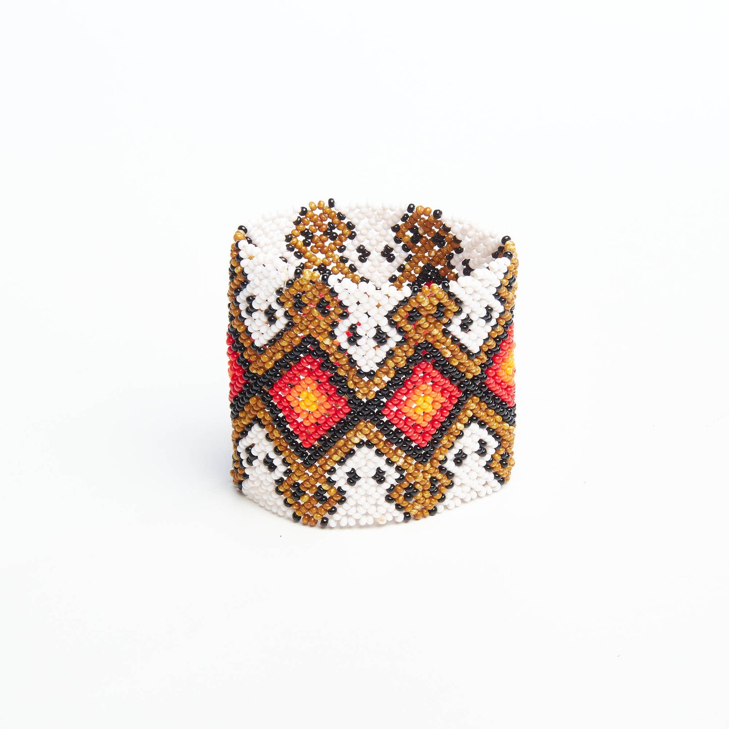 Pulseira de Miçanga fio Elástico Povo Kamayurá