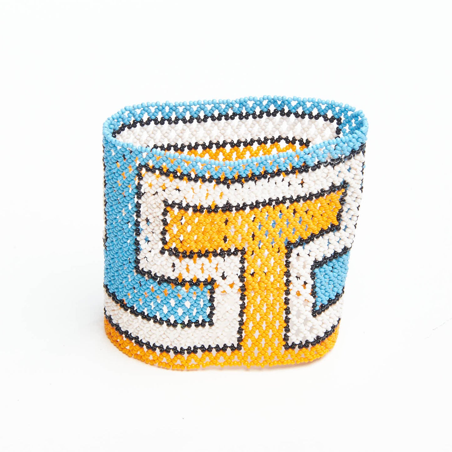 Pulseira Indígena de Miçanga Kayapó