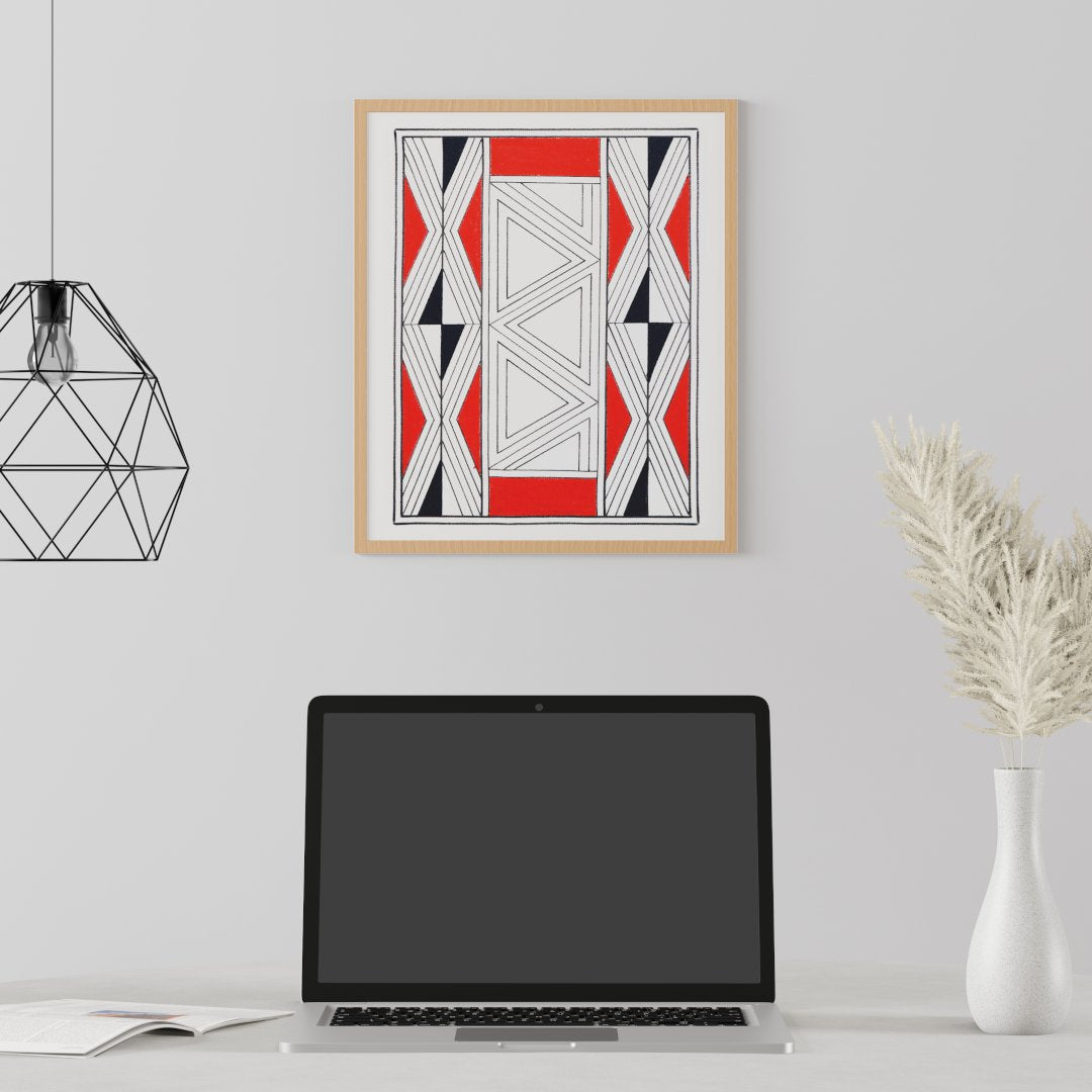 Grafismo em Tela Kuikuro