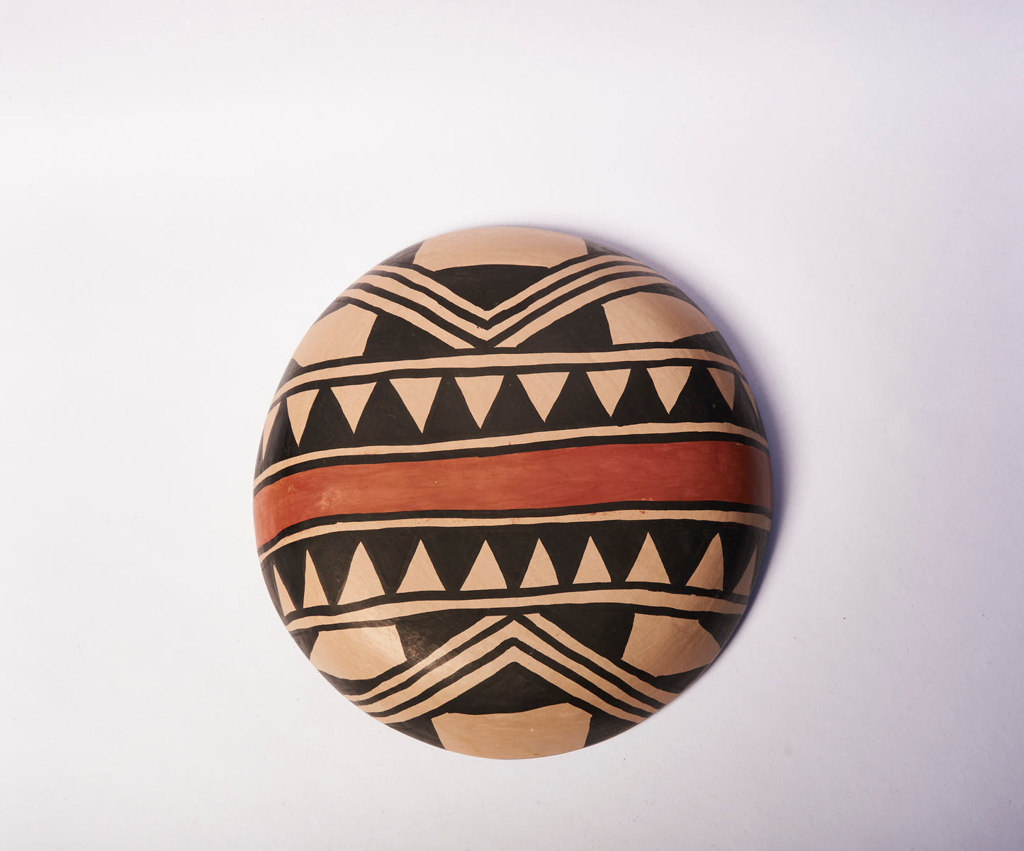 Prato de Cerâmica Povo Waura