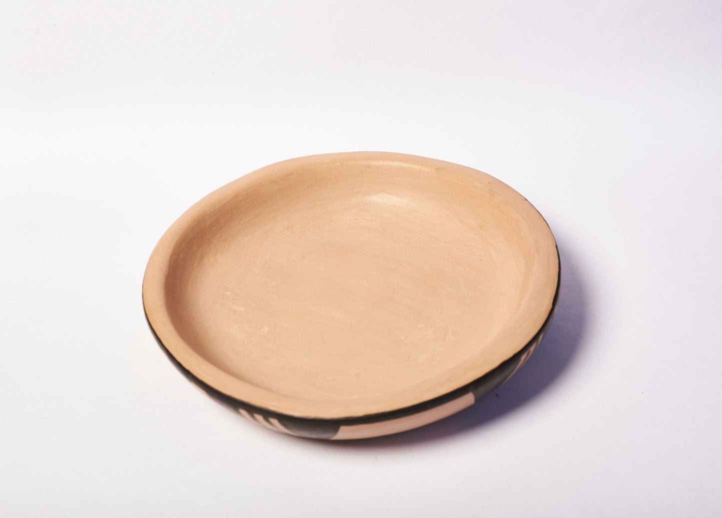 Prato de Cerâmica Povo Waura