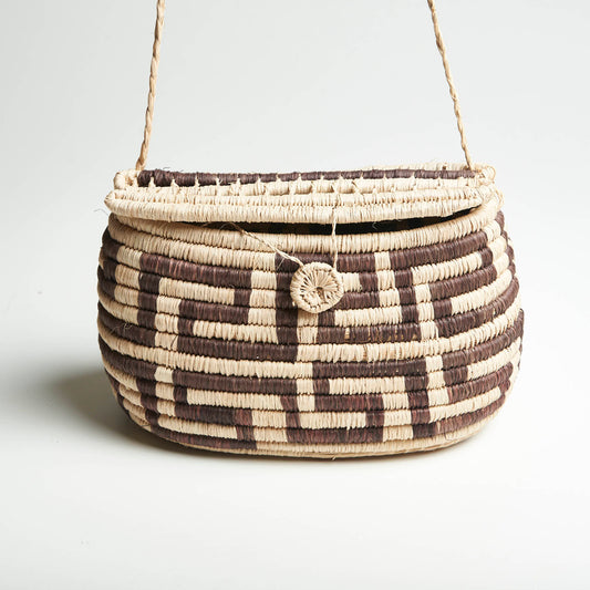 Bolsa de Fibra de Buriti Natural Karajá