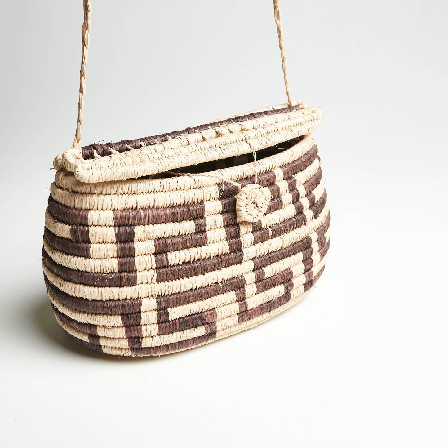 Bolsa de Fibra de Buriti Natural Karajá