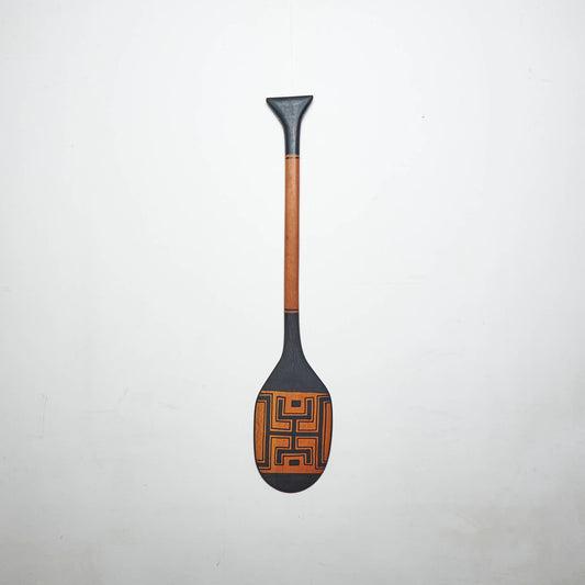 Remo decorativo de Madeira Povo Kayabi