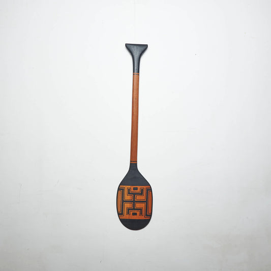 Remo decorativo de Madeira Povo Kayabi