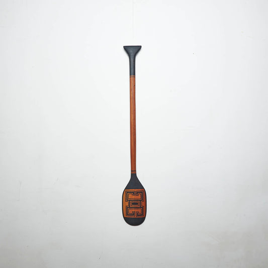 Remo decorativo de Madeira Povo Kayabi
