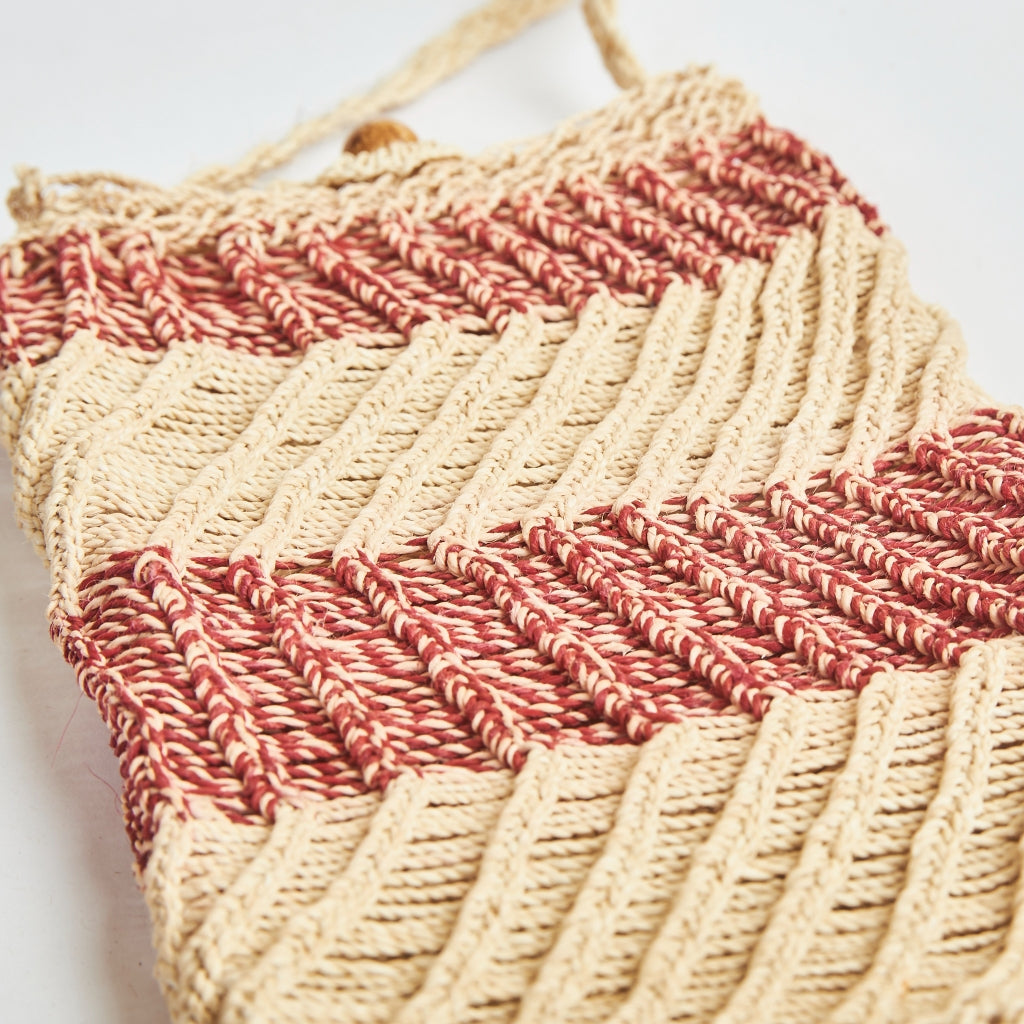 Bolsa Pequena de Fibra Natural Povo Ticuna