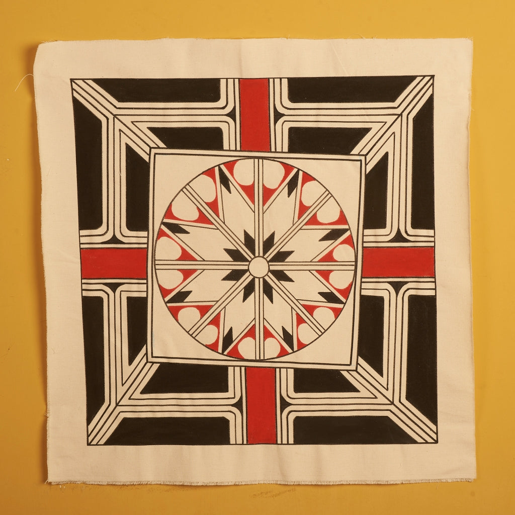 Grafismo em Tela Kuikuro