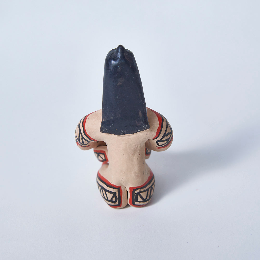 Boneca de cerâmica Ritxoko Povo Karajá
