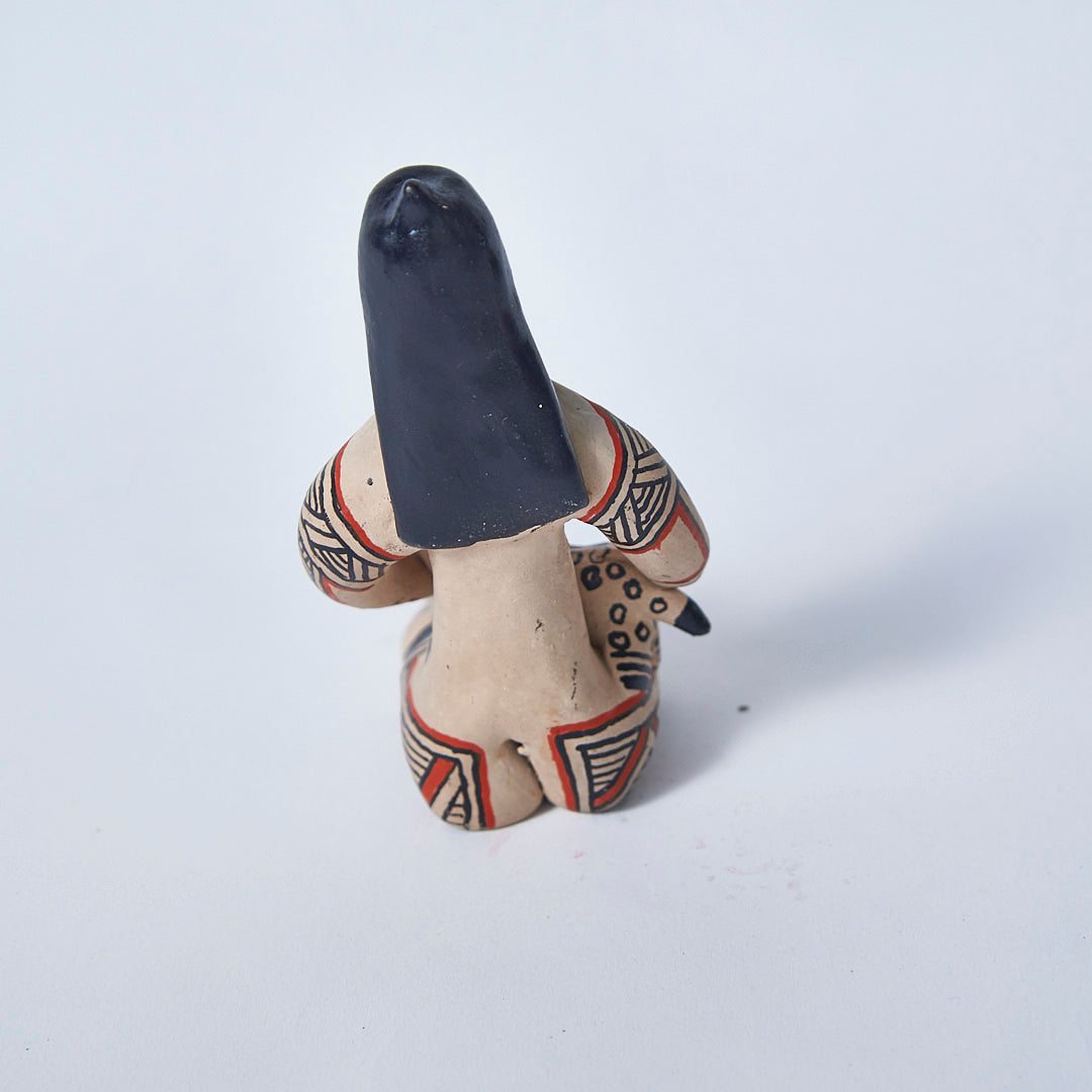 Boneca de cerâmica Ritxoko Povo Karajá