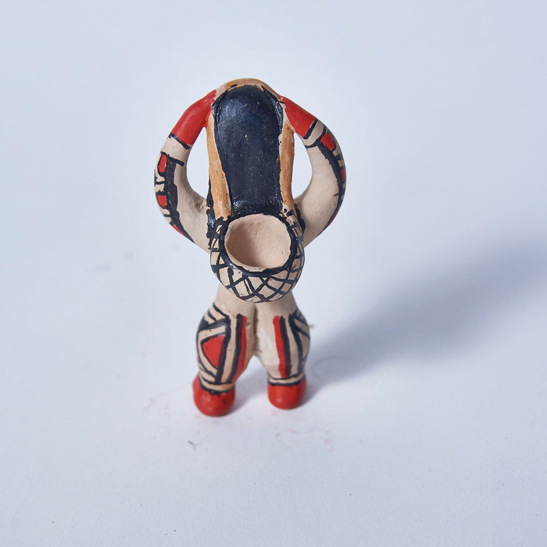 Boneca de cerâmica Ritxoko Povo Karajá