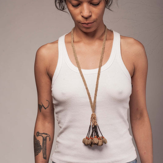 Colar de Sementes Povo Indígena Krahô