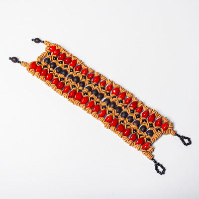 Pulseira de Sementes Povo Apiaká