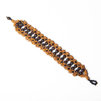 Pulseira de Sementes Povo Apiaká