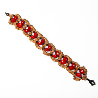 Pulseira de Sementes Povo Apiaká
