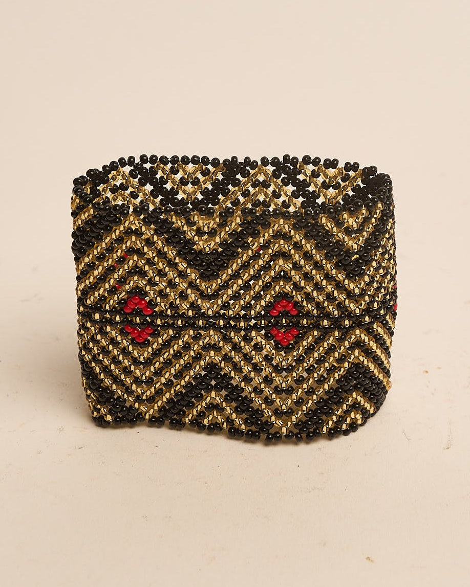 Pulseira de Miçanga fio Elástico Povo Kamayurá