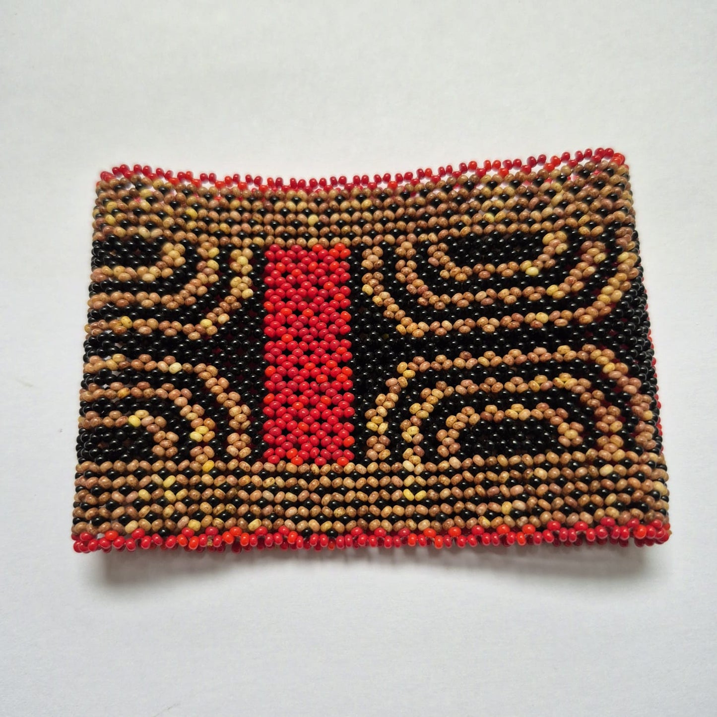 Pulseira de Miçanga fio Elástico Povo Waura