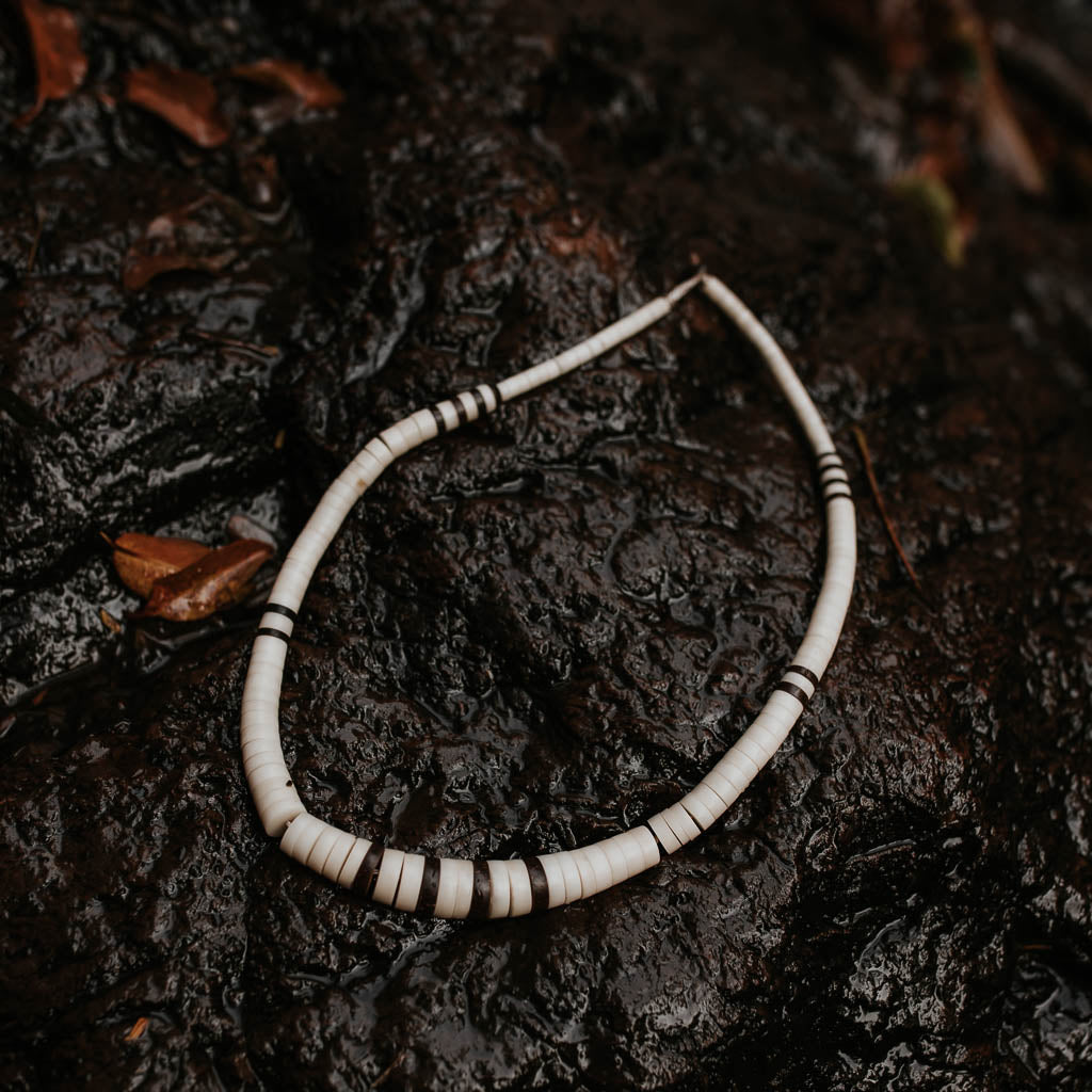 Colar de Jarina Marfim Vegetal e Tucumã Povo Apurinã
