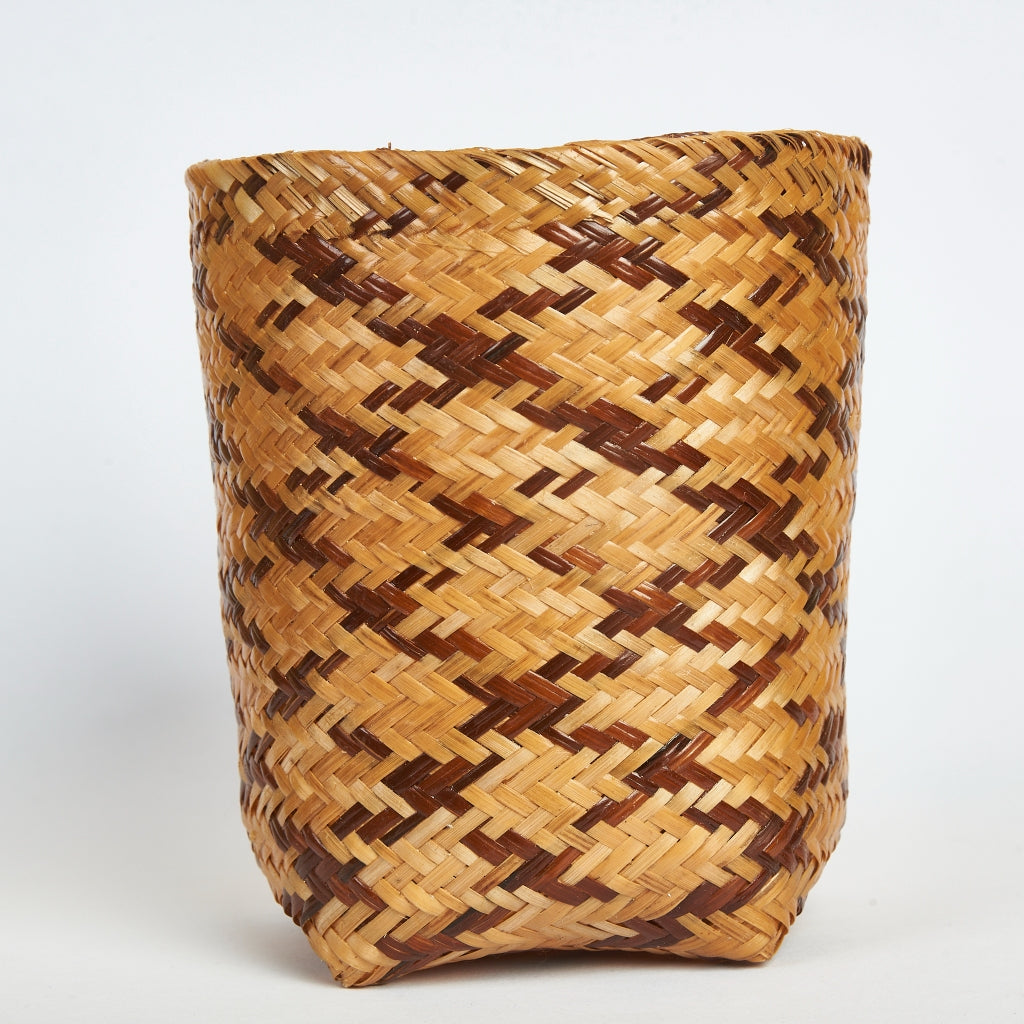 Cesto de Decoração Fibra Povo Paumari