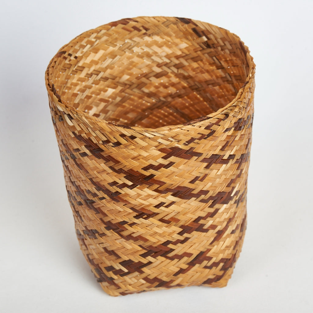 Cesto de Decoração Fibra Povo Paumari