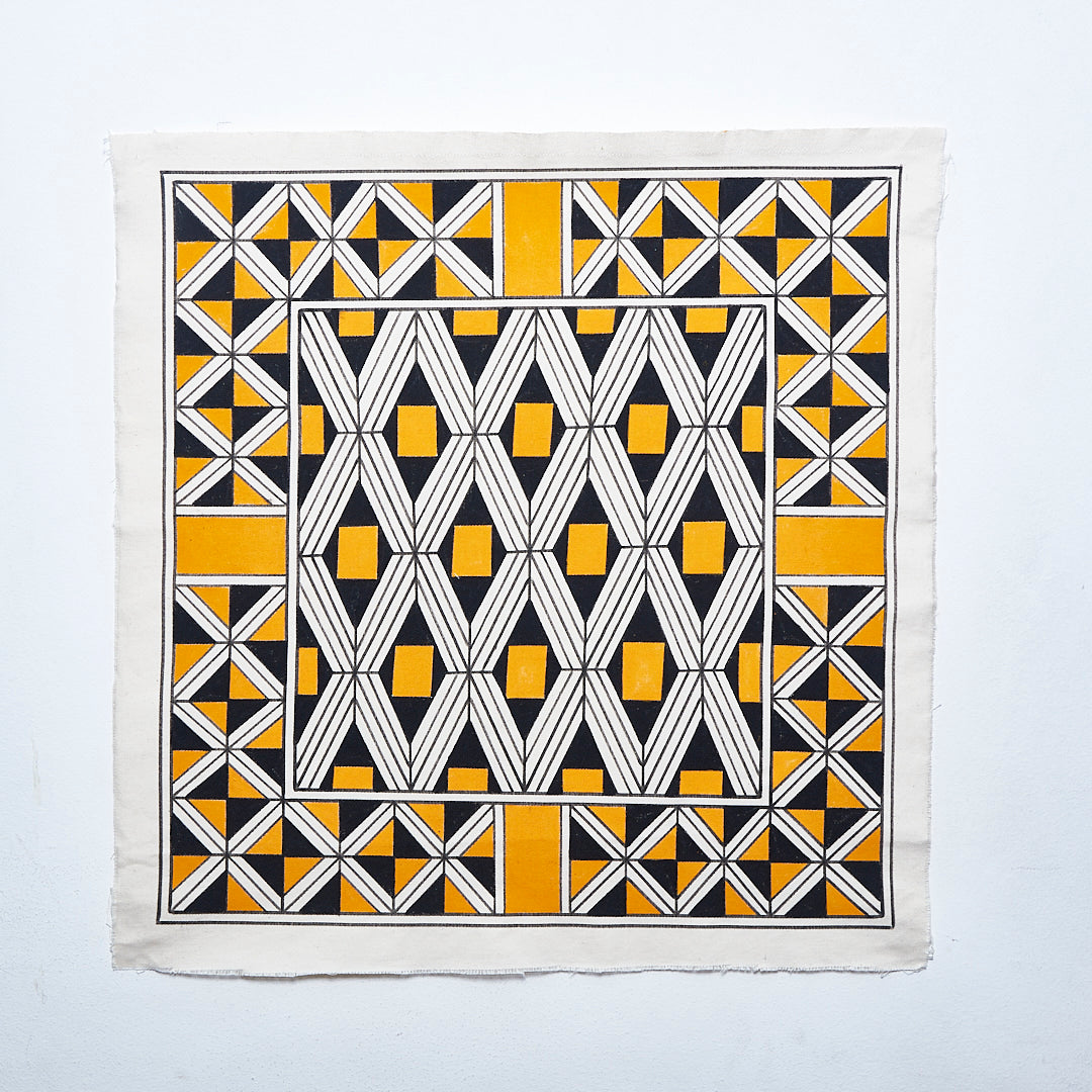 Grafismo em Tela Kuikuro