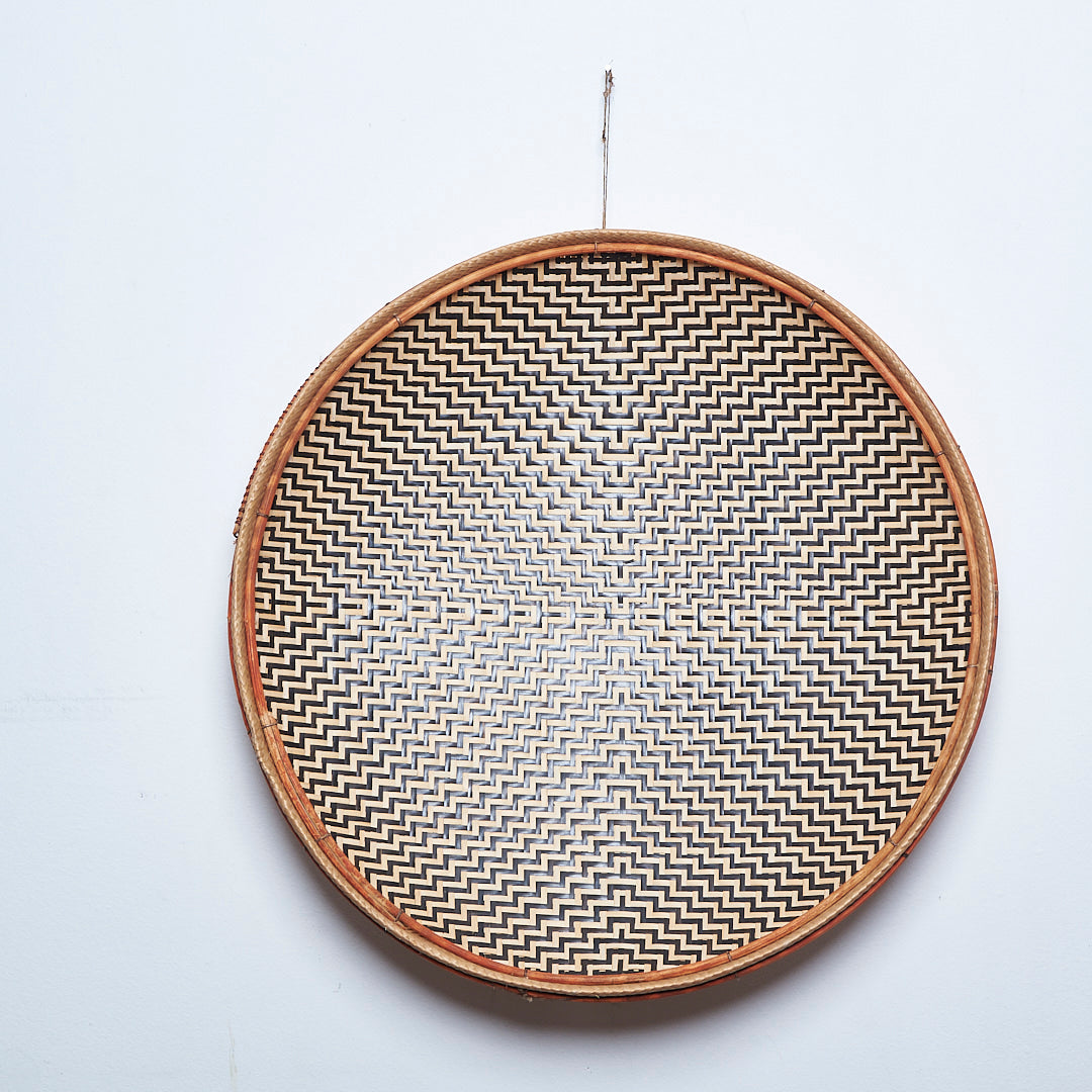 Balaio Indígena Preto e Bege Povo Yekwana