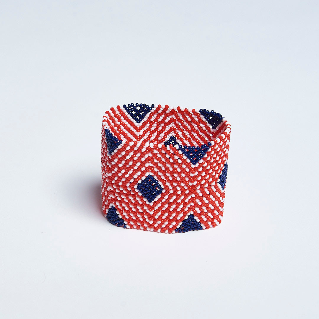 Pulseira Indígena de Miçanga Kayapó