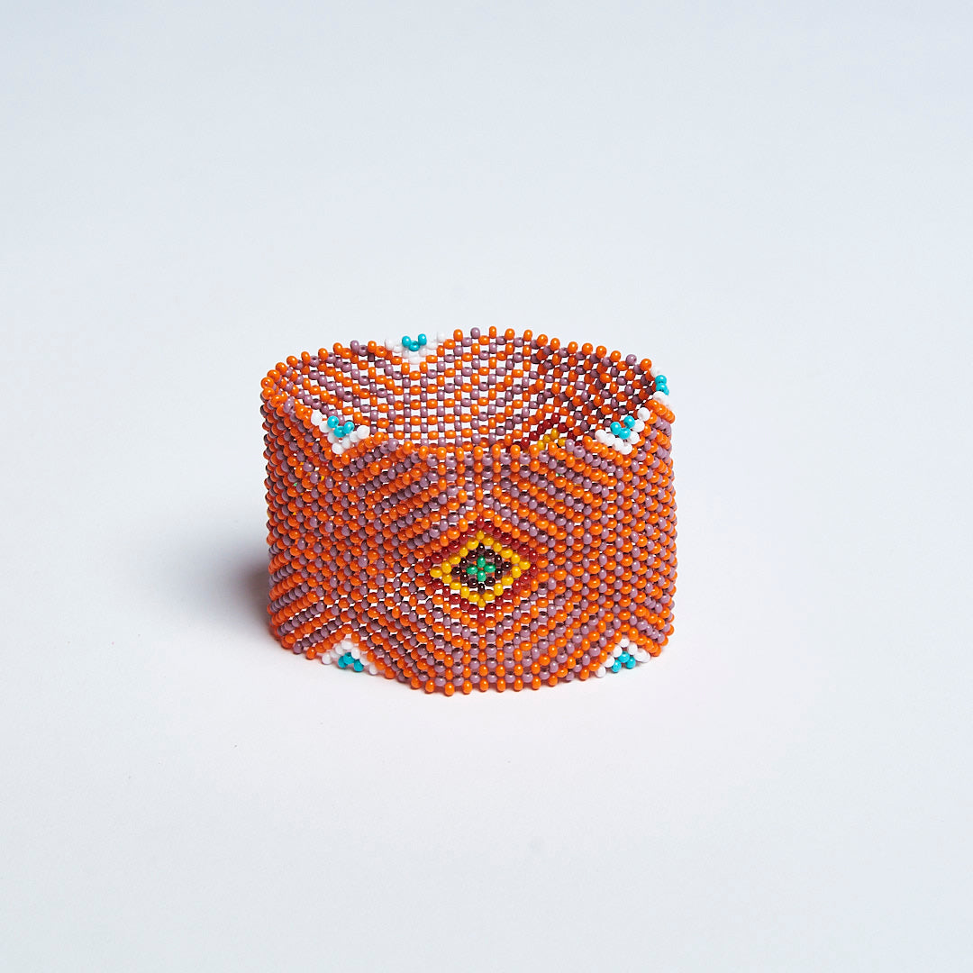 Pulseira Indígena de Miçanga Kayapó