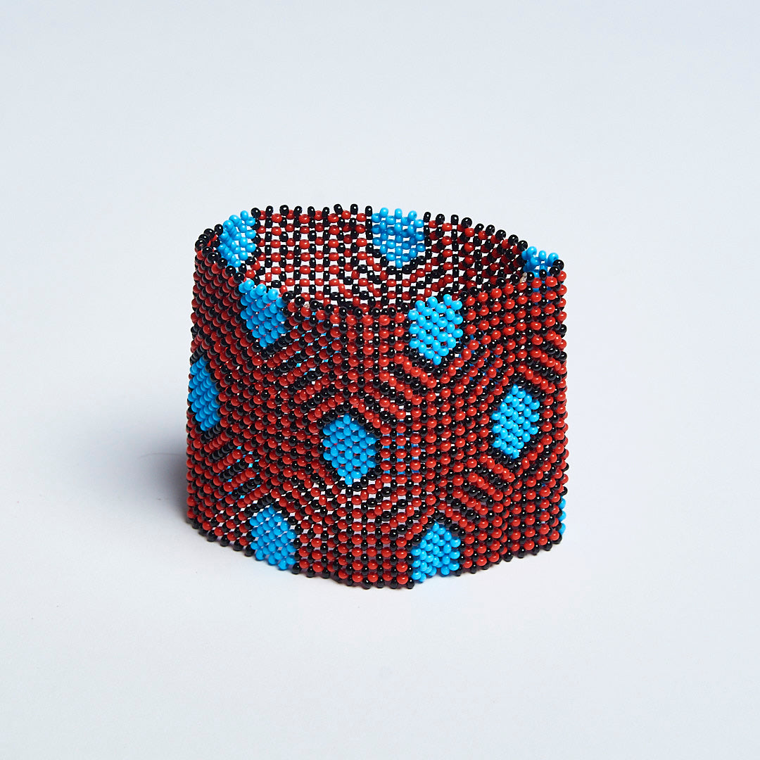 Pulseira Indígena de Miçanga Kayapó