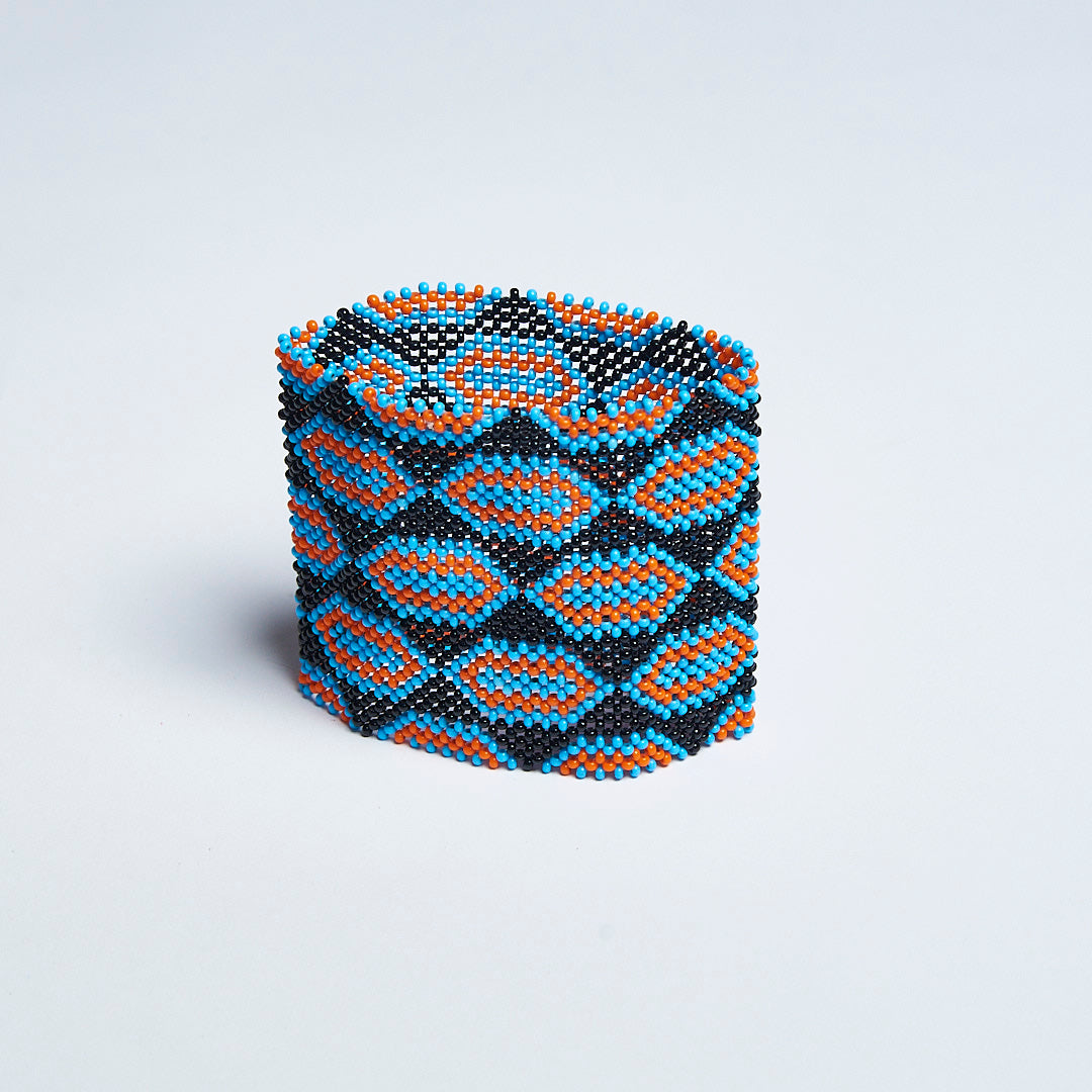 Pulseira Indígena de Miçanga Kayapó