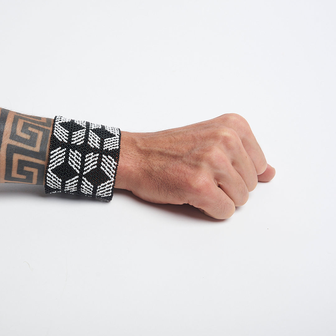 Pulseira de Miçanga de Vidro Waura